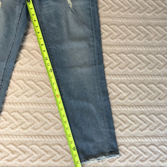 NWT Post LA ADAPTATION Boyish Crop Jeans Size 27 $495 Distressed Blue Denim - Picture 5 of 10